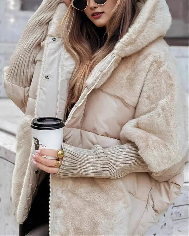 Women's Winter Down Jacket with Hood
