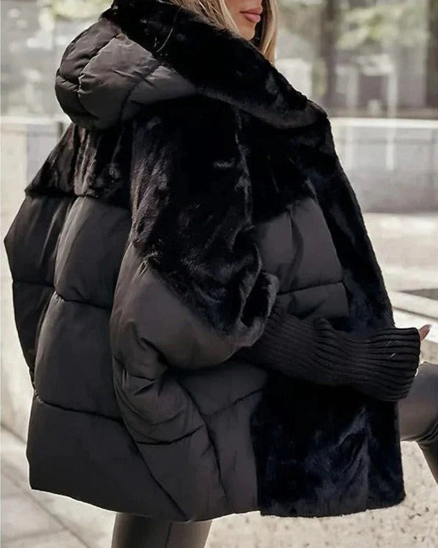 Women's Winter Down Jacket with Hood